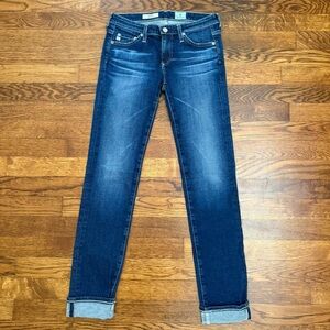AG Adriano Goldschmied Dark Blue Skinny Jeans